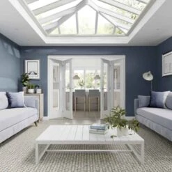 XL Joinery White Freefold System Room Divider 2090 X 3114mm - WFFOLD5