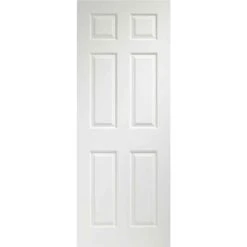 XL Joinery Colonist 6 Panel Internal Pre-Finished White Moulded Door 1981 X 686 X 35mm - WMPF6P27
