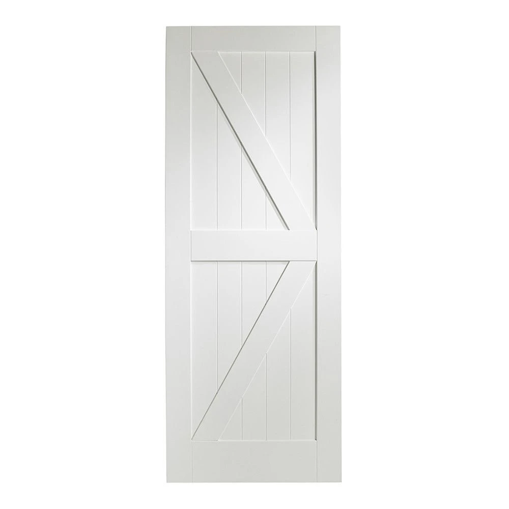 XL Joinery Internal White Primed Cottage Internal Barn Door - Image 3