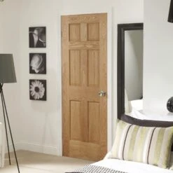 XL Joinery Colonial 6 Panel Unfinished Oak Internal Door