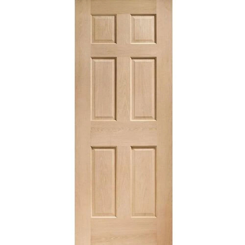 XL Joinery Internal Oak Colonial 6 Panel NRM Fire Door FD30 - Image 2