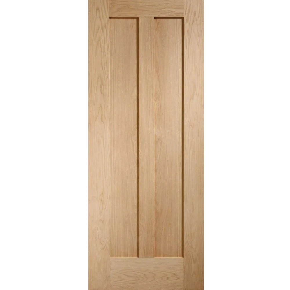 XL Joinery Novara 2 Panel Unfinished Oak Internal Door