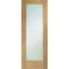 XL Joinery Pattern 10 Unfinished Oak Obscure Glazed Internal Door