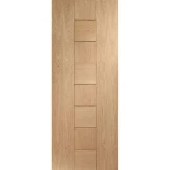 XL Joinery Messina Unfinished Oak Internal Flush FD30 Fire Door