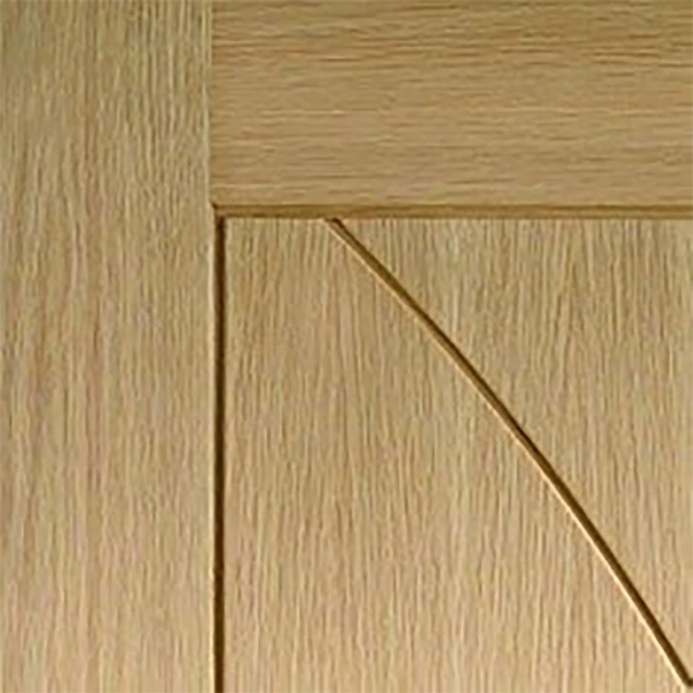 XL Joinery Pesaro Unfinished Oak Internal Flush Door - Image 4