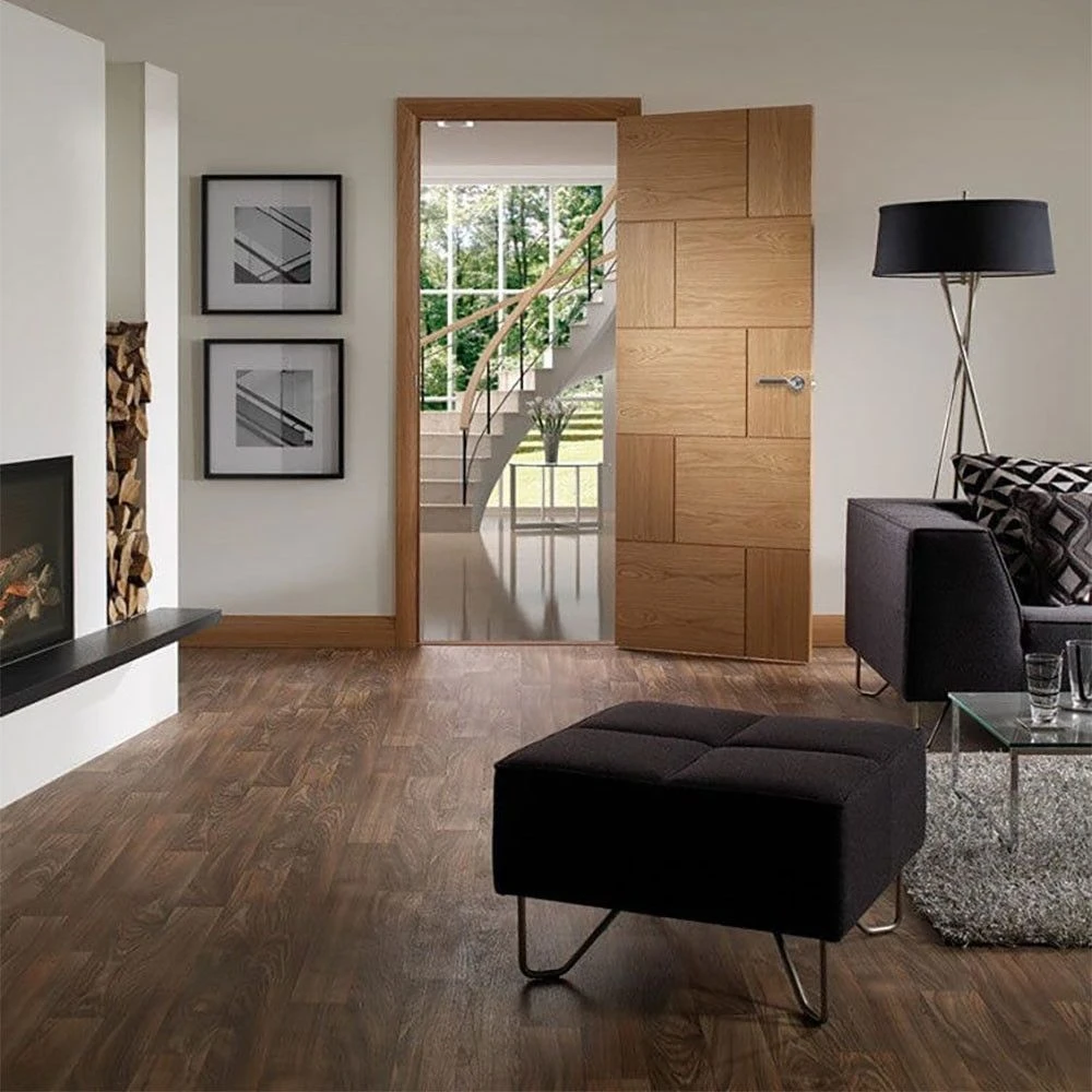 XL Joinery Ravenna Fully Finished Oak Internal Flush Door - Image 2