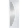 XL Joinery Salerno White Primed Salerno Clear Glass Internal Door