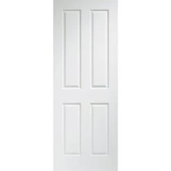 XL Joinery Shaker Victorian 4 Panel White Primed Internal FD30 Fire Door